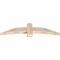 Ekena Millwork Bellingham Smooth Timber Gable Bracket, Douglas Fir, 60"W x 15"H x 3 1/2"D x 5 1/2"F, 6/12 Pitch GBW060X15X0406BEL00SDF - alternate 5